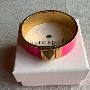 Kate Spade hot pink bracelet bangle